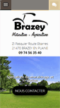 Mobile Screenshot of brazey-agri-motoculture.fr